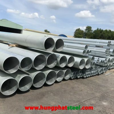ống thép đúc mạ kẽm A53/106 SCH80